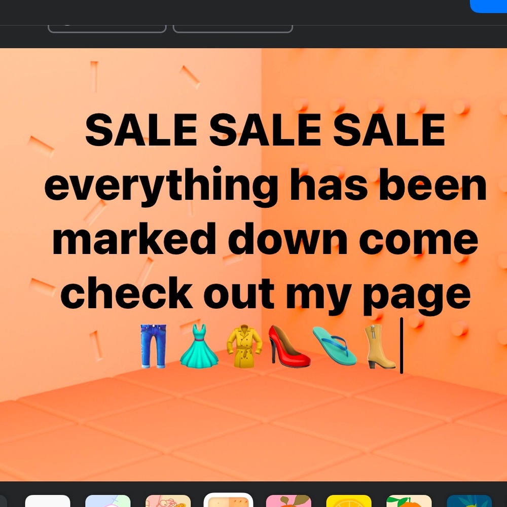 All Items have been discounted